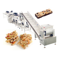 Ligne de production complète de barres céréalières, machine à barres granola pour l'usine de production de barres saines