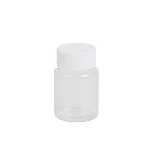 Flacon PET transparent épaissi de 50 ml, design capsule à large ouverture, pour lotion de cils, portionnement de 50 g, échantillon de perruques, revêtement UV - Product Image 4