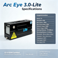 Cámara de Soldadura con Sensor de Visión Láser Arc Eye 3.0-Lite HDR para el Proceso Automático de Soldadura de Tuberías