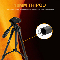 Télescope de voyage réfracteur de portée d'éclipse solaire 60mm F/6.6 avec sac à dos noir SVBONY SV510
