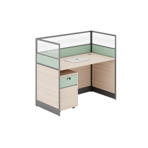Muebles Modernos para Oficina en Cubículos, Estaciones de Trabajo para 1, 2 o 4 Personas, Escritorio de Oficina - Product Image 2