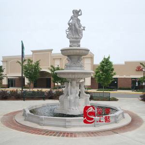 Personalizzato All'aperto di Grandi Dimensioni di Marmo Da Giardino Fontana <span class=keywords><strong>In</strong></span> <span class=keywords><strong>Pietra</strong></span> <span class=keywords><strong>Con</strong></span> Statua del Leone - Product Image 2