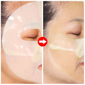 แผ่นมาส์กหน้าไบโอคอลลาเจนสำหรับบำรุงผิวหน้ามาสก์ต่อต้านริ้วรอยค้างคืน - Product Image 1