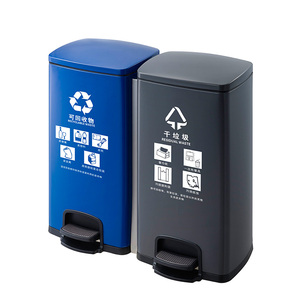 Lớn thép không gỉ chân đạp Thùng rác có thể, thương mại bước vào thùng rác có thể chất thải <span class=keywords><strong>bin</strong></span> cho nhà bếp - Product Image 6