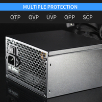 SNOWMAN PC de bureau Active PFC Unités d'alimentation ATX Gaming PSU 750W 110V 220V 80 Plus Unités d'alimentation