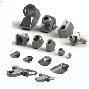 Squartatore di roccia dente/punta di taglio di roccia foratura denti di proiettile/dente di proiettile della coclea 6 1/4 di estrazione tricone bit iadc322 con pulsanti - Product Image 6