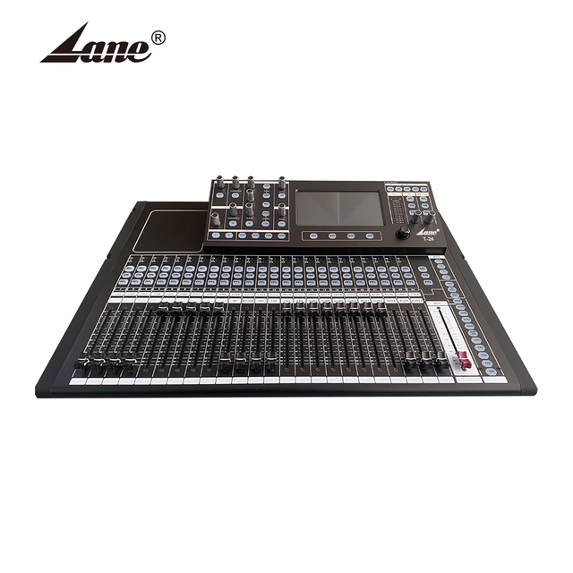 T-24 New Product Built-in Sound Card Digital Mixer 24 Channel Professional Audio