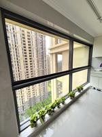 Moustiquaire coulissante en alliage d'aluminium pour fenêtre, maille de ventilation, couleur et design personnalisables, pour balcon résidentiel