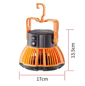 Di Động Ngoài Trời USB-Sạc Bệ Fan Với Ánh Sáng Lều-Phong Cách Thiết Kế Điều Khiển Từ Xa Cho Cắm Trại Sinh Viên - Product Image 2