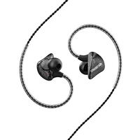 Casque audio TS-2300 HIFI Bass, écouteurs intra-auriculaires filaires 3,5 mm pour le monitoring en studio, le sport, la musique et les jeux, écouteurs et casques filaires