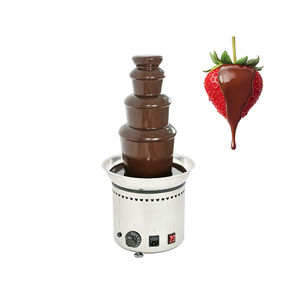 <span class=keywords><strong>Fontaine</strong></span> à chocolat électrique moderne à 4 couches en acier inoxydable pour hôtels, 110V 220V - Product Image 3