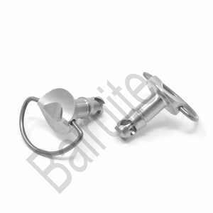 Fissaggi per Carenatura Personalizzati in <span class=keywords><strong>Titanio</strong></span> GR5 17mm Stile DZUS a Sgancio Rapido con Rotazione di 1/4 di Giro, Finitura Lucida per Settore Automobilistico e Motociclistico - Product Image 4