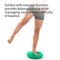 Zhensheng OEM Disco de Equilibrio Inflable 2 en 1 para Pilates, Ejercicio, Entrenamiento del Core y Terapia con Masaje