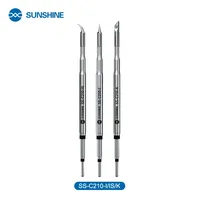 Punta de Soldadura RELIFE Fine C210 T245, Punta de Soldadura C210 C115 para Estación de Soldadura Profesional GVM T210 GVM T115