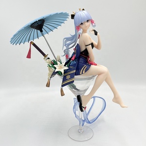 Figurine d'anime <span class=keywords><strong>Genshin</strong></span> Impact Kamisato Ayaka de 25 cm, figurine d'action <span class=keywords><strong>Genshin</strong></span> Impact Paimon/Klee/<span class=keywords><strong>Qiqi</strong></span>, figurine Zhongli, poupée adulte, jouets - Product Image 2