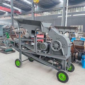 Argentina tốc độ cao 15-20 TPH PC 600*600 Máy Làm cát di động đặc biệt cho đá vôi, chất thải xây dựng, thủy tinh - Product Image 2