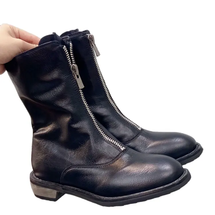 Fashionable High Quality ladies boots leather boots designer boots