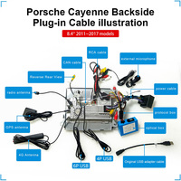 Radio para Auto Navihua para Porsche Cayenne 2011-2017, Android, GPS, Navegación, Multimedia, Carplay, Estéreo, Pantalla Táctil, Autoradio