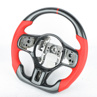 Volante Deportivo EVO X de Fondo Plano en Fibra de Carbono para Mitsubishi Lancer 2008-2015