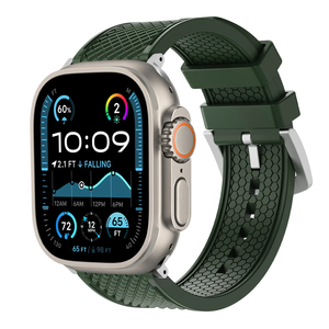Bracelet de montre à dégagement rapide 20mm 22mm pour Apple Watch Samsung Garmin <span class=keywords><strong>Huawei</strong></span> Bracelet en caoutchouc fluoré souple Hypoallergénique <span class=keywords><strong>Installation</strong></span> facile - Product Image 5