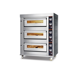 <span class=keywords><strong>Four</strong></span> électrique commercial avec affichage numérique et capacité de 2 plateaux, taille 400*600 et structure isolée, idéal pour les petites boulangeries - Product Image 4