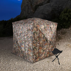 Carpa Portátil de Camuflaje para 2-3 Personas, Impermeable, Transpirable y Resistente, para Todas las Estaciones, para Campamento, Pesca y Observación de Aves - Product Image 2