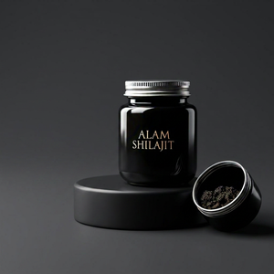 Resina de Shilajit del Himalaya 100% Pura y Orgánica al por Mayor, 500 Gramos, Suplementos Herbales Secados al Sol Personalizados, 5 Años, para Mujeres Embarazadas - Product Image 1