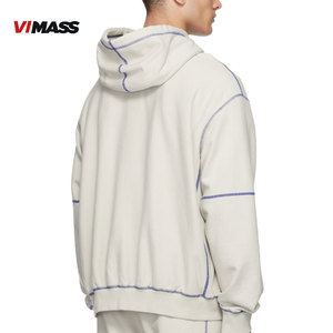 Sudaderas <span class=keywords><strong>Vimass</strong></span> Personalizadas de Alta Calidad en Felpa Francesa de Algodón, Sudadera Holgada con Hombros Caídos para Hombre - Product Image 3