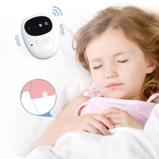 Smart Bedwetting Enuresis Alarm System Waterproof Rechargeable Moisture Sensor for Boys Girls Infant Elderly Care Device