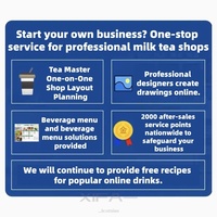 Station de travail automatique pour bubble tea, comptoir en acier inoxydable avec scelleuse, service rapide, pour salon de thé au lait