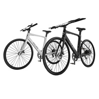 2025 Popular OEM ODM 36V250W 750W 1000W Kilometraje más largo 700 * 23C Ocio eléctrico Carrera de carretera Bicicleta Marco de fibra de carbono