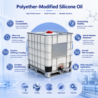 Huile de silicone modifiée au polyéther, conditionnée en sac tonneau, stabilité exceptionnelle et résistance à la chaleur aux intempéries, excellente capacité de mouillage/nivellement