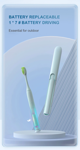 <span class=keywords><strong>Brosse</strong></span> à dents de blanchiment des dents à poils souples de <span class=keywords><strong>Vibration</strong></span> électrique Portable <span class=keywords><strong>brosse</strong></span> à dents électrique <span class=keywords><strong>sonique</strong></span> alimentée par batterie AAA - Product Image 5