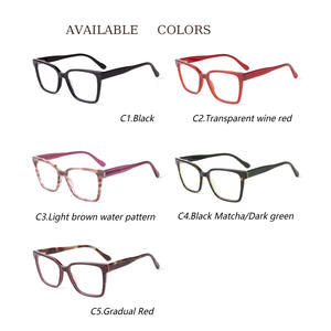 MA3005 Acetate Optical Glasses Frame <strong>Square</strong> Designer Eyeglasses Order Online Frames Eyewear - Product Image 5