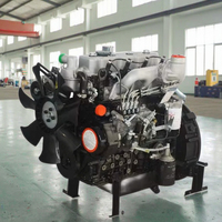 Moteur diesel 4 cylindres YN27 2,7 L 4 temps Euro 3 pour camion léger, tracteur, chargeuse sur pneus, générateur, roulement inclus. Pompe à moteur haute performance