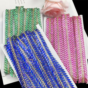 2025 nouveau Costume de Samba de <span class=keywords><strong>carnaval</strong></span> de Style caribéen avec strass patchs de fer correspondant robe Appliques et garnitures - Product Image 1