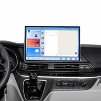 Radio Mobil Layar Sentuh Android 13.1 Inci 2K Qled Carplay Auto 4G DSP WIFI BT Multimedia Stereo Player untuk Maxus V90 2019~2022