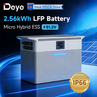 Système de batterie onduleur de stockage d'énergie intelligent et empilable Deye avec BMS et garantie de 10 ans