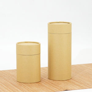 Étoiles emballage Cheveux Redresseur Cylindre Noir Longue De Luxe <span class=keywords><strong>D</strong></span>'emballage De Papier Personnalisé Fleur Ronde Cadeau Boîte Tube - Product Image 4