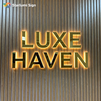 Letreros Comerciales Personalizados, Letreros LED, Letras con Iluminación LED 3D para Logotipo de Marca de Empresa, Letrero para Tienda al Aire Libre