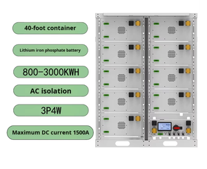 Gabinete de Almacenamiento de Energía, Sistema de Almacenamiento de Energía con Baterías de Litio de 2000 Kilovatios-hora para Exteriores - Product Image 5