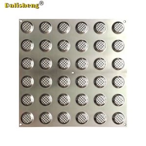 Carrelage de pavage Tactile sol 316 indicateur tactile boutons goujon bande tactile barre linéaire acier inoxydable 304 store plastique PVC TPU - Product Image 1