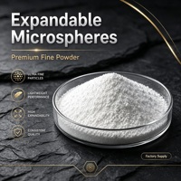 Microsphères expansibles, agent moussant expansif pour le remplissage et la mousseisation des élastomères thermoplastiques