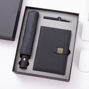 2025 Gran Venta Nuevo Set de Regalo para Empleados: Llavero, Bolígrafo, Cuaderno de Piel Sintética A5/A4, Taza Térmica y Llavero Personalizable en Caja de Regalo - Product Image 2