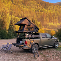 Tente de toit rigide en aluminium de haute qualité - Série PeakRoof LT - Quatre saisons - Capacité 2 personnes - Ouverture automatique rapide