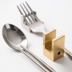 Servicios de Producción Personalizados de Fábrica, Soporte para Palillos de Metal para Hoteles y Restaurantes, Porta Palillos de Acero Inoxidable, Decoración de Mesa - Product Image 1