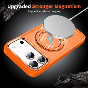 Senyork high quality 360 rotate metal holder magnetic mobile phone case for iPhone 11 13 17promax cover factory wholesale - Product Image 3
