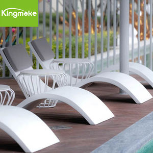 Venta caliente individual de plástico al aire libre Sun Bed Garden Outdoor Set Muebles Barato Pool Lounger - Product Image 5