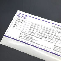 Etiqueta Adhesiva Holográfica Impermeable Personalizada con Logotipo de Marca y Código de Barras para Envases de Cosméticos y Perfumes, Alta Calidad y Durabilidad