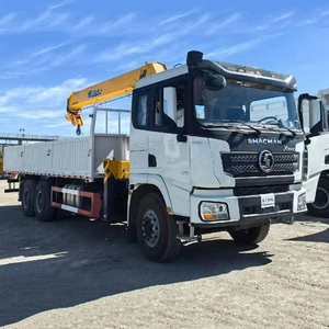 Camion-grue Shacman X3000 6x4 avec flèche hydraulique de 8 à 16 tonnes, châssis blanc, vente directe d'usine - Product Image 2